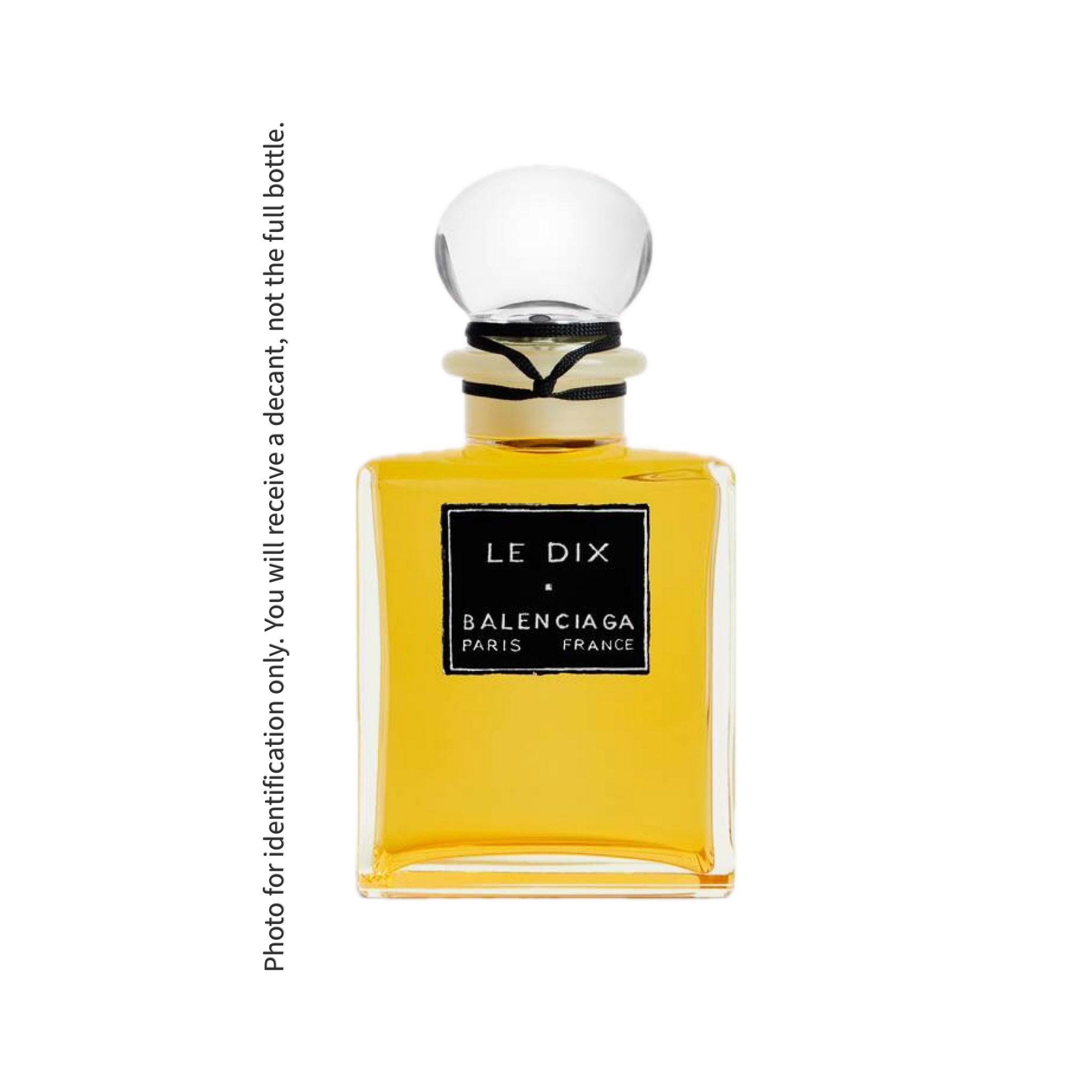 バレンシアガ Le Dix ル ディス EDT オードトワレ 50ml Balenciaga LE DIX vintage eau de toilette - Fragrance Vault – F Vault