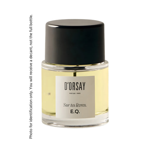 d'Orsay Sur tes levres. E.Q. EDP - Spray Sample
